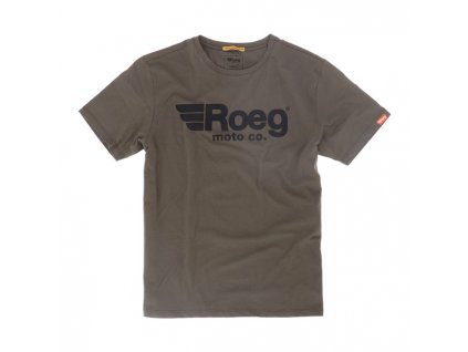 Triko Roeg Logo t-shirt army