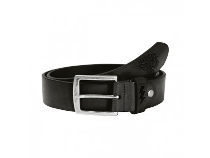 John Doe leather belt Tiger black