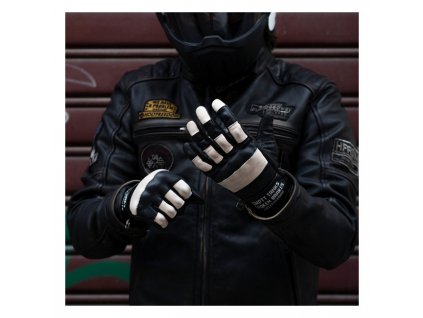Holy Freedom Outlaw Ride gloves black/white