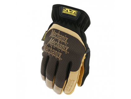 Mechanix FastFit Leather gloves brown/black
