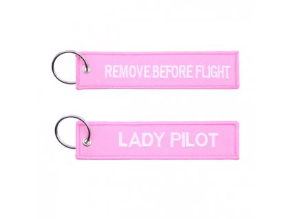 RBF&LADY PILOT KEYCHAIN