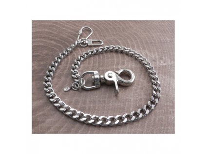 Amigaz Squared Leash Wallet Chain 16"