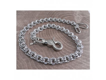 Amigaz Double Ring Wallet Chain 22"