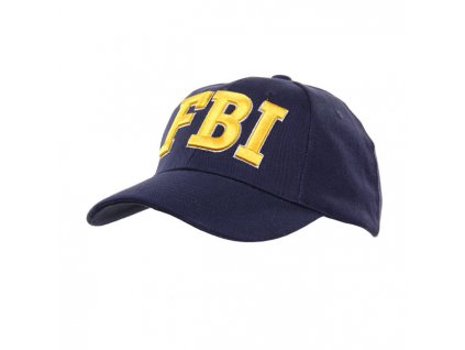 Kšiltovka Baseball cap FBI blue