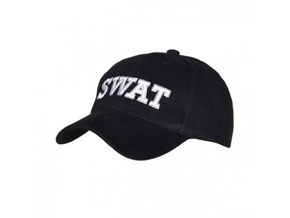 Kšiltovka Baseball cap SWAT black