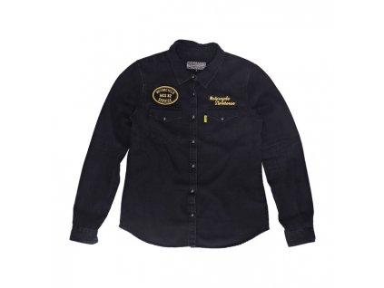 Dámská košile MCS Crew Denim shirt female black L