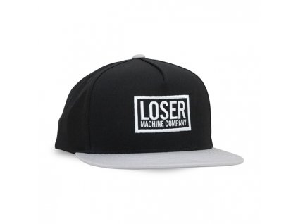 Kšiltovka Loser Machine Chain Box snapback cap silver