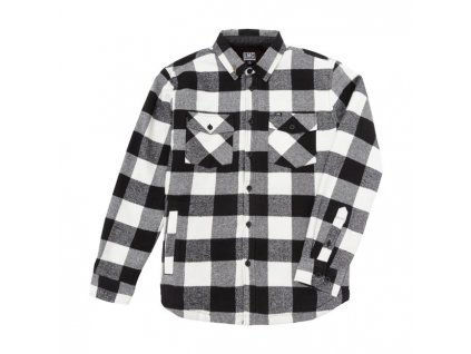 Košile Loser Machine Alcott shirt jacket black/white