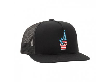 Kšiltovka Loser Machine Good Luck trucker cap black