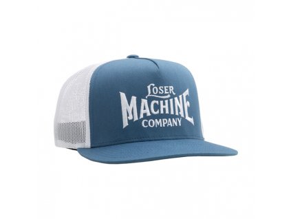 Kšiltovka Loser Machine Gage trucker cap blue/white