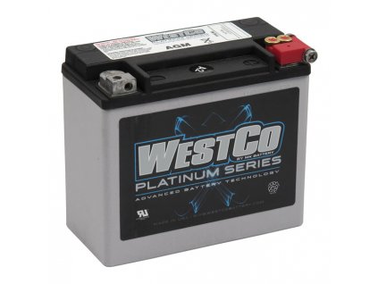 Westco, sealed AGM battery. 12 Volt, 18AMP, 310CCA