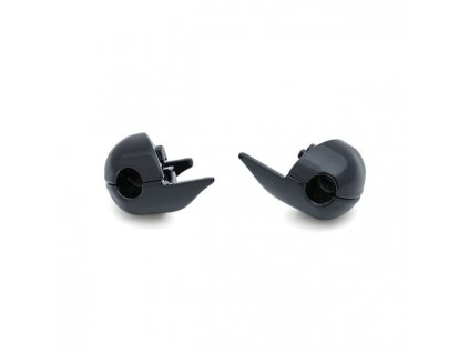 Kuryakyn, rear Atto turn signal adapters, gloss black