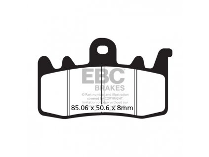 EBC, Double-H sintered brake pads