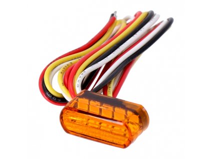 Fastline LED light, taillight with turn signal. Amber lens