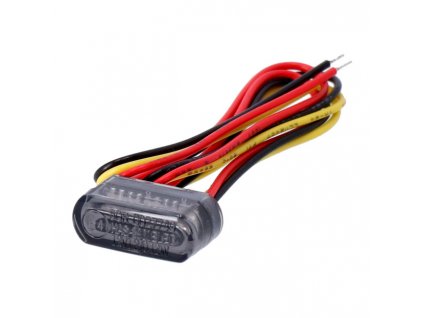 Fastline LED light, taillight with brake light. Smoke lens