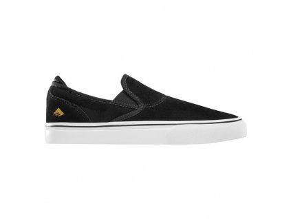 Boty Emerica Wino G6 slip on black/white/gold