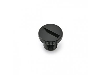 Daytona, mirror hole plug. Black. LHT