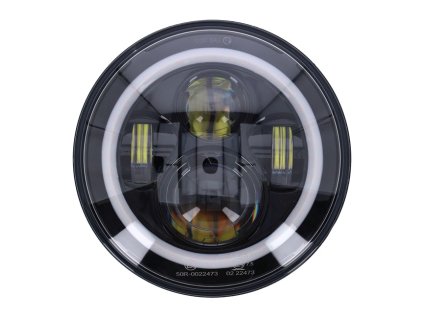 Bright, 7' LED headlamp. Black