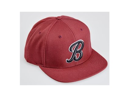 Biltwell Script B cap maroon