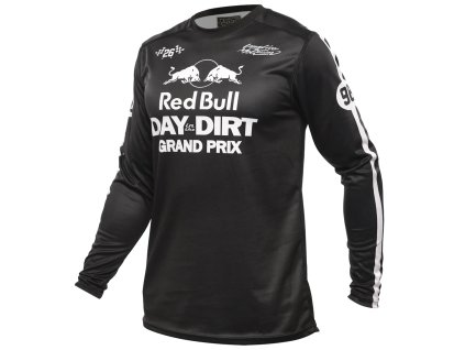 Fasthouse Red Bull Day in the Dirt 26 Jersey Black White (6)