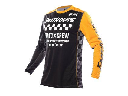 Grindhouse Alpha Jersey Black Amber F
