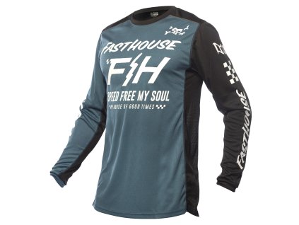 Grindhouse Slammer Jersey Blue Black F