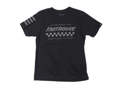 Fasthouse Youth Faction Tee Black 1