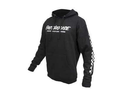 Logo Hooded Youth Pullover Black 1