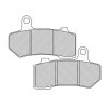 Brzdové destičky FERODO pro Softail/VRSC/Touring 08-17 rear/zadní