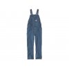 Kalhoty laclové Carhartt Loose Fit Denim Bib Overall (Velikost W30/L30)