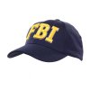 Kšiltovka Baseball cap FBI blue