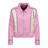 Dámská bunda Queen Kerosin Speedway Queens jacket old pink/white