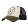 Kšiltovka King Kerosin All You Need Is Beer trucker cap green/ecru