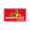 Down-n-Out Rat Rod sticker