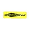 Motorcycle Storehouse, logo patch. Yellow