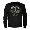 Mikina Evel Knievel Motorcycles sweatshirt black