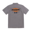 Košile Loser Machine Montes work shirt charcoal