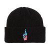 Čepice Loser Machine Double Cross beanie black