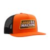 Kšiltovka Loser Machine Finish Line trucker cap orange/black