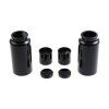 Cult-Werk, 6-piece fork tube cover kit short. Gloss black