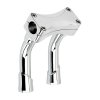 Biltwell, Murdock pullback O/S risers 6" chrome