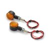 Daytona, D-Light 'SOL' LED turn signal set. Amber lens