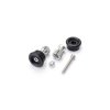 Daytona, bar end mirror adaptor set. Black