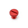 Daytona, mirror hole plug. Red. RHT