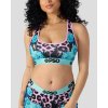 PSD Floral Leopard Women Sports Bra