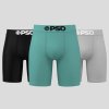 PSD Cotton Solids Sea 3 Pack Men Underwear (2)