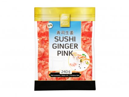 golden turtle sushi zazvor ruzovy 240g