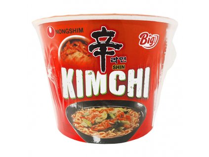 16644 Nong Shim Kimchi Ramyun Noodle Soup Big Bowl