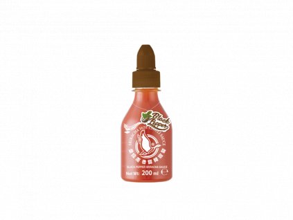 flying goose sriracha chilli omacka s cernym peprem 200 ml