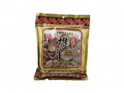 Sušené houby shiitake celé Premium 140g